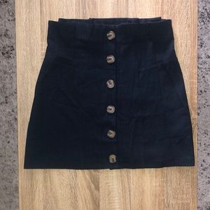 *Navy Blue* Bishop + Young Paper Bag Mini